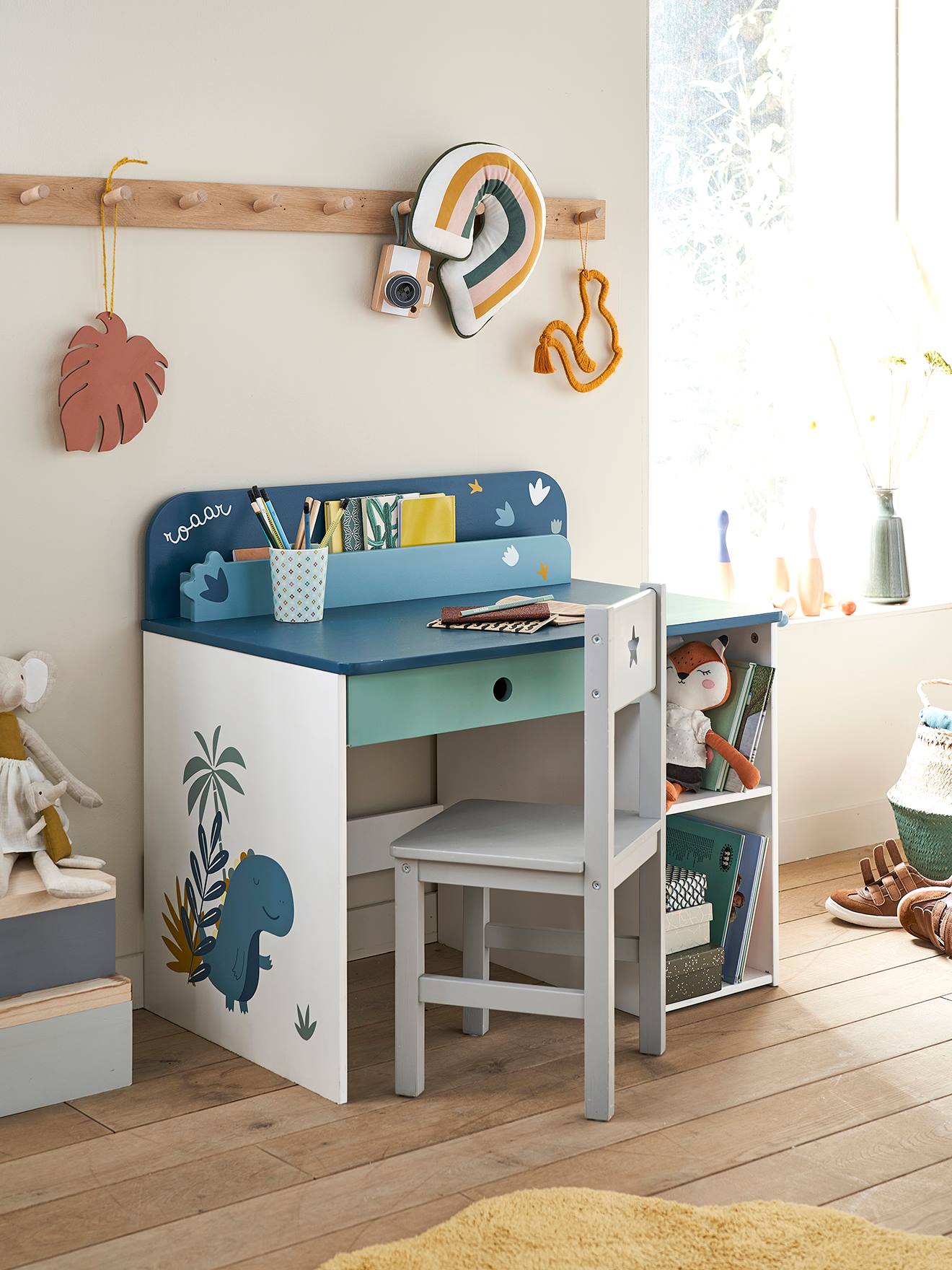Vertbaudet Kinderstuhl SIRIUS, Sitzhöhe 30 cm - weiß
