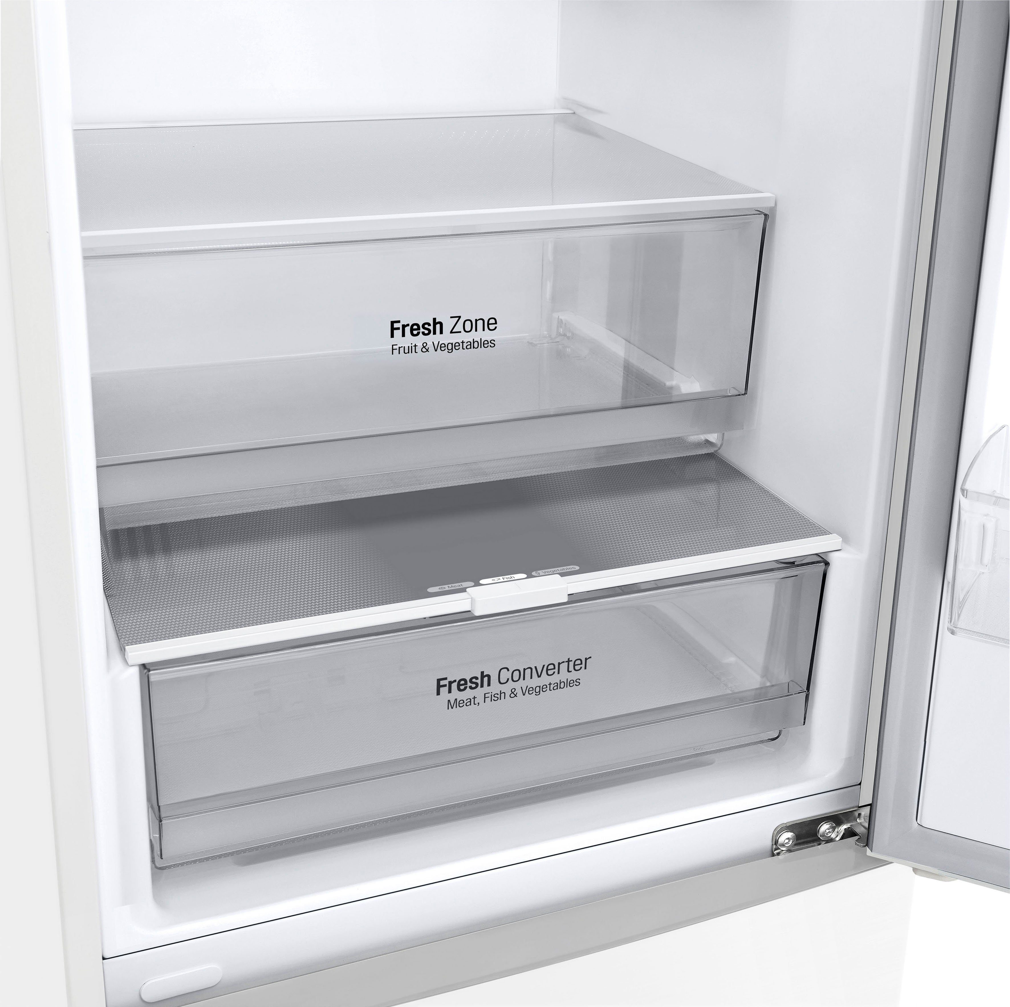LG Kühl-/Gefrierkombination Serie 6 GBP62SWNAC, 203 cm hoch, 59,5 cm breit, 4 Jahre Garantie inklusive