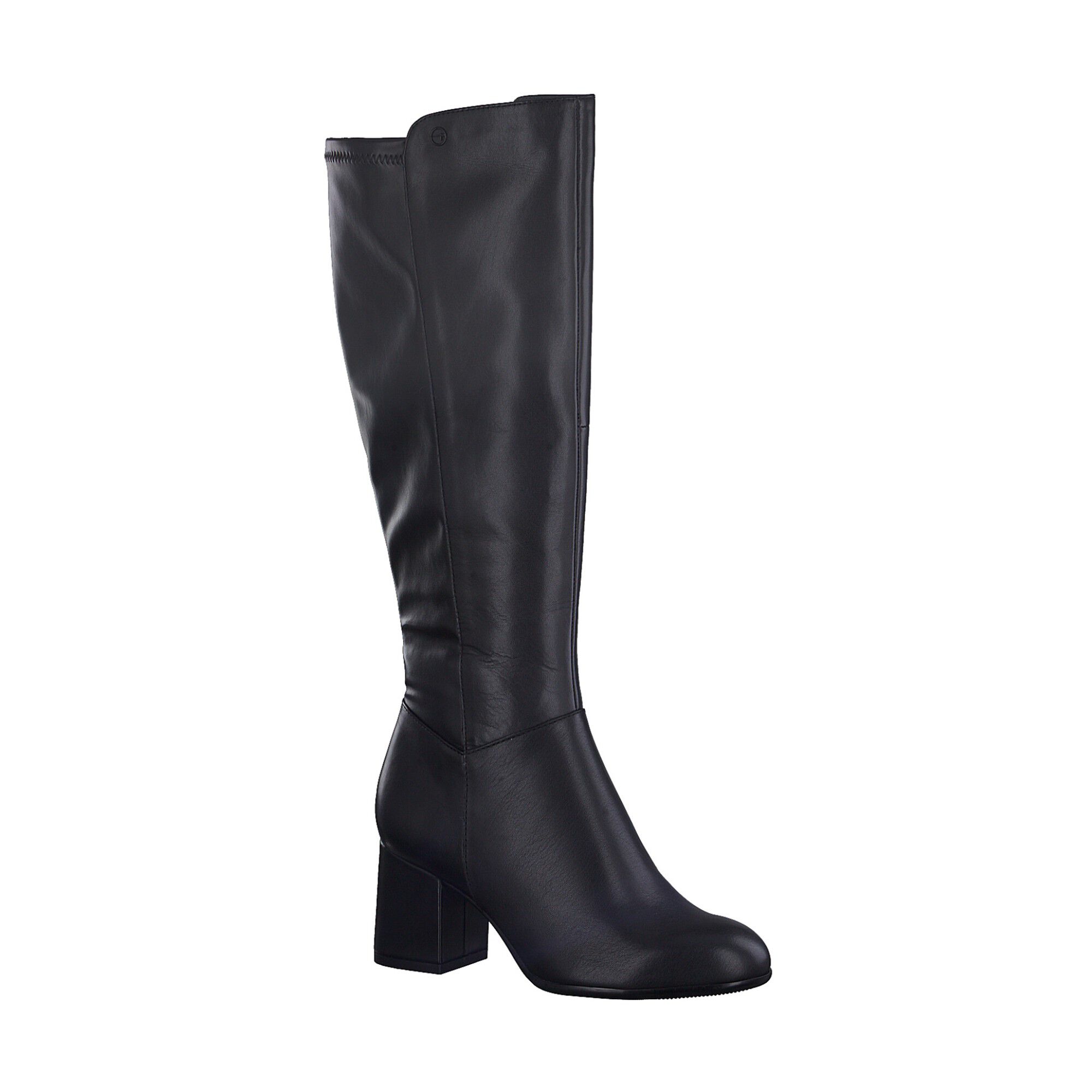 Bottes ajustables mollets dessus cuir