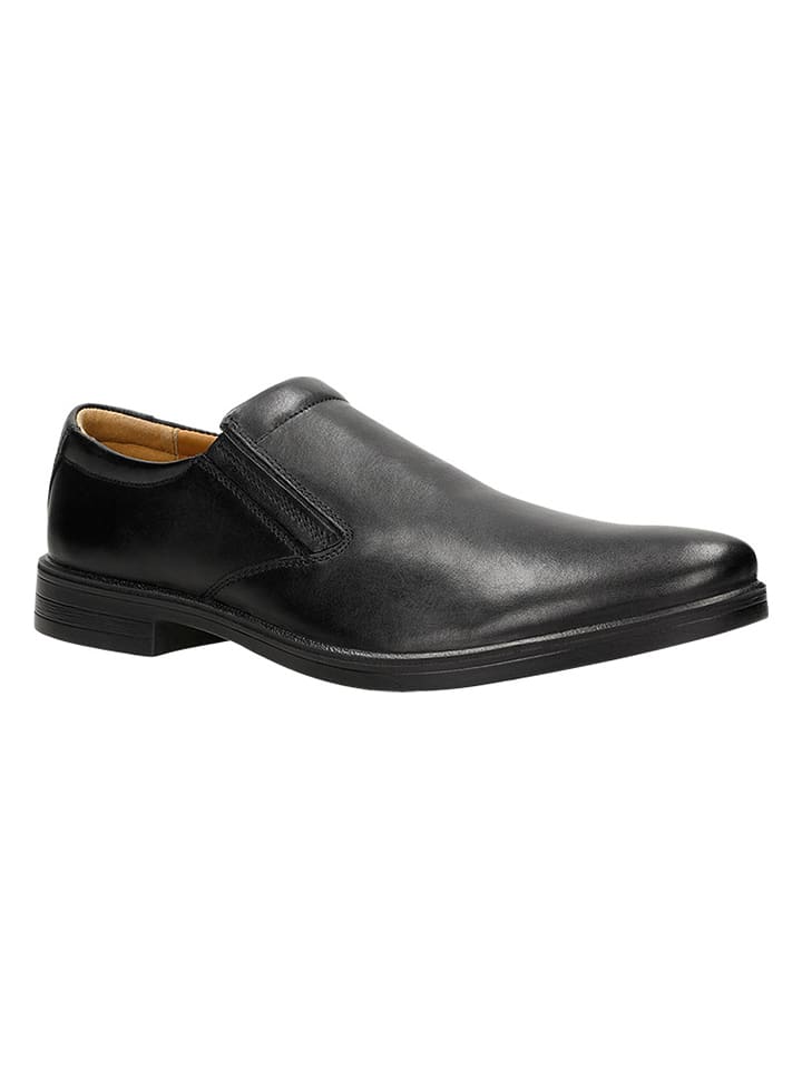 Wojas Leder-Slipper in Schwarz günstig kaufen