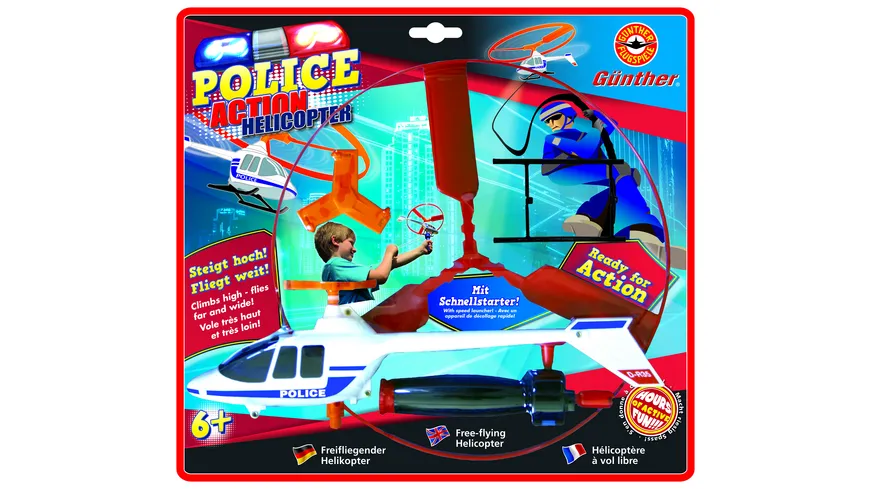 Günther Flugmodelle - Helikopter Police Copter