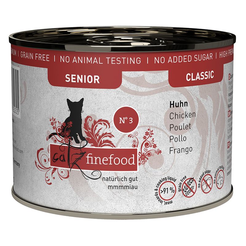 catz finefood Senior 6 x 200 g zu TOP-Preisen