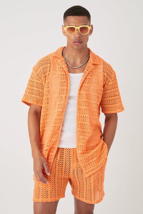 Oversize Hemd & Shorts