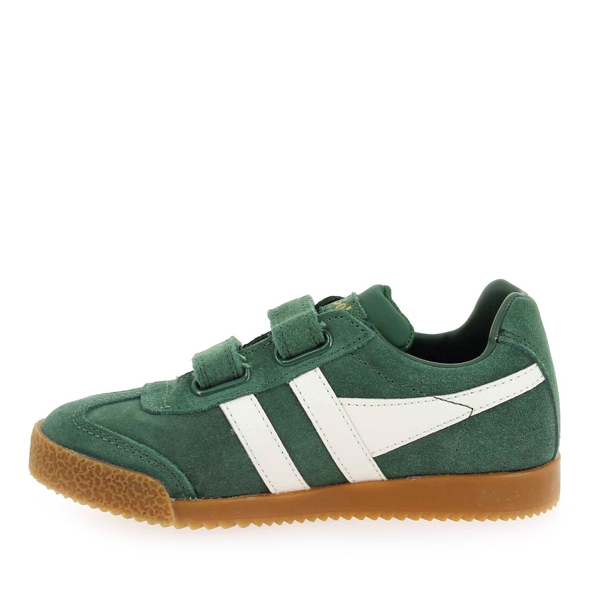 Gola  HARRIER VELCRO CKA192 - vert blanc
