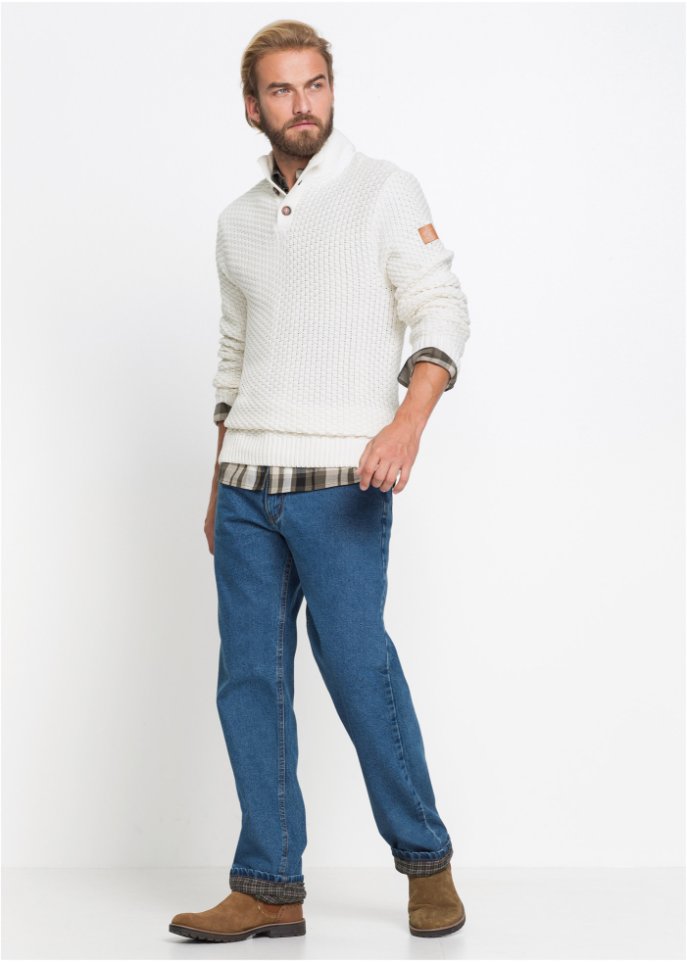 Classic Fit Thermojeans, Straight