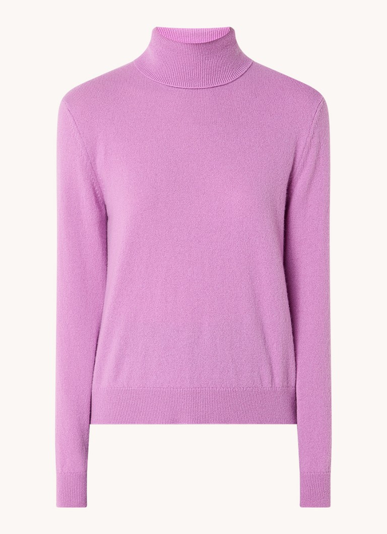 Maglione a collo alto in pregiato cashmere Benetton