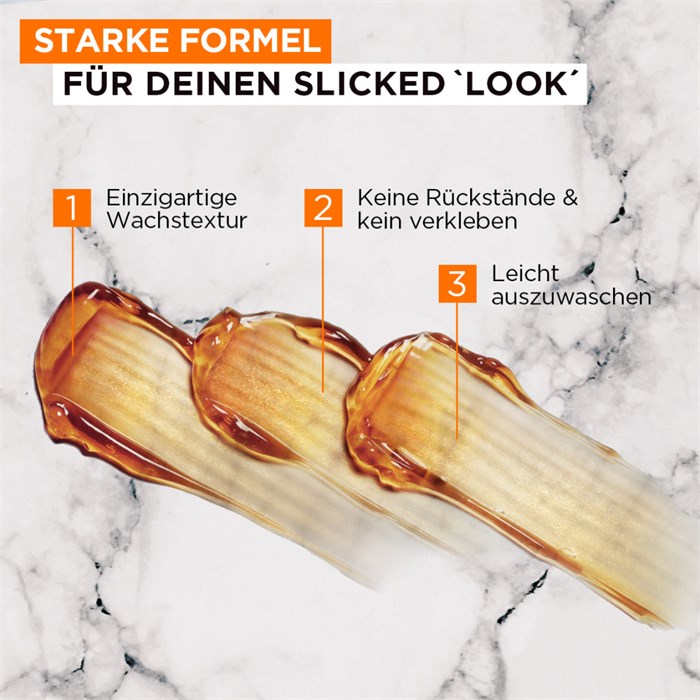 Slicked Hair Fixing Wax