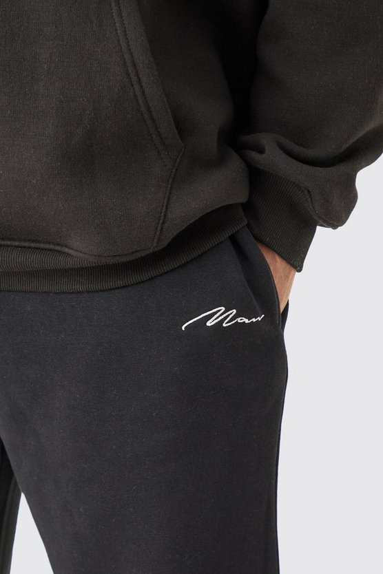 Plus lockere Man Signature Jogginghose