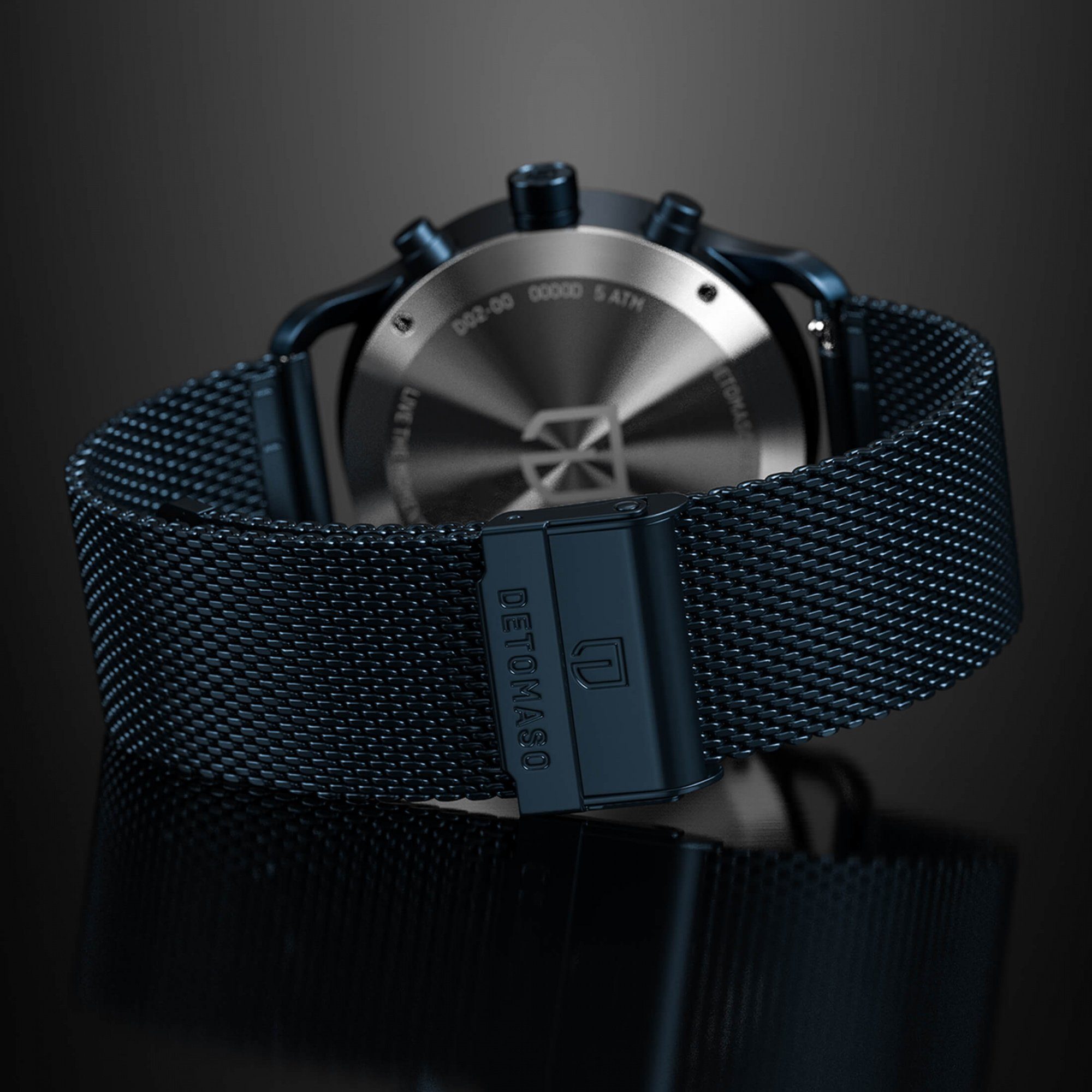 DETOMASO Chronograph SORPASSO CHRONO VELOCITÀ BLUE ORANGE
