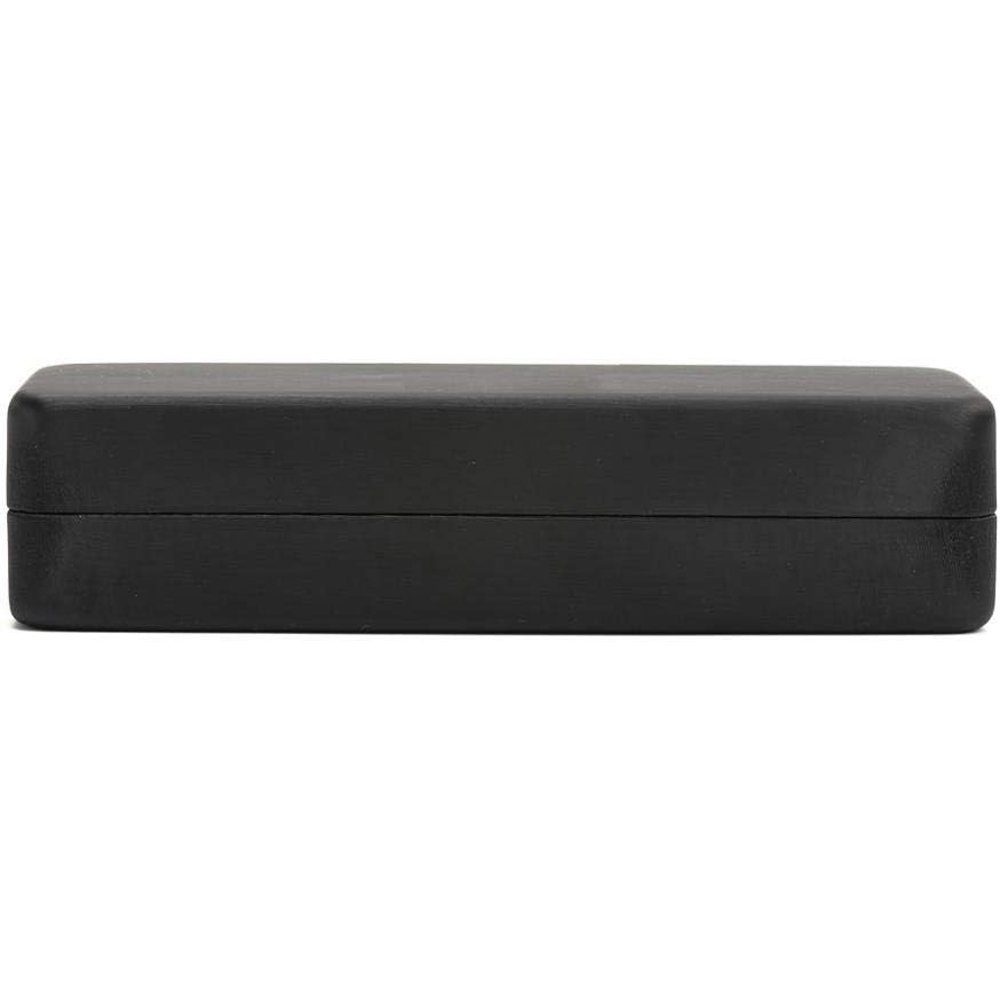 aikidio Brillenetui Fashion Square Glossy Flip Top gepolstertes Brillenetui