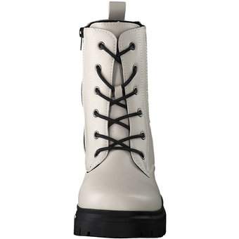 Barbarella Schnür Boots in beige