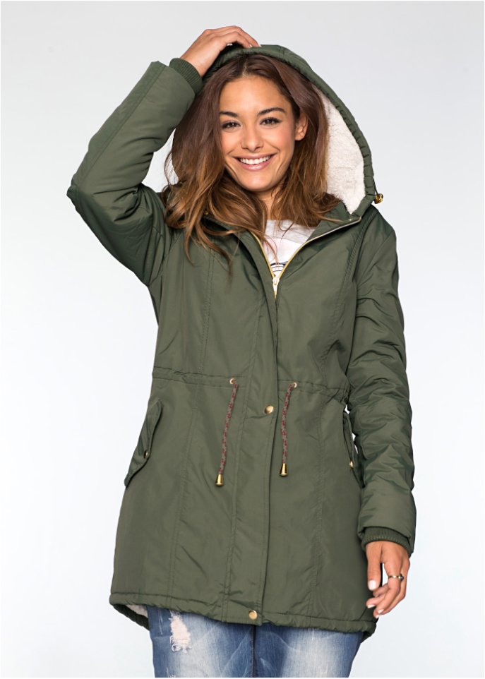 Parka mit Teddy-Futter