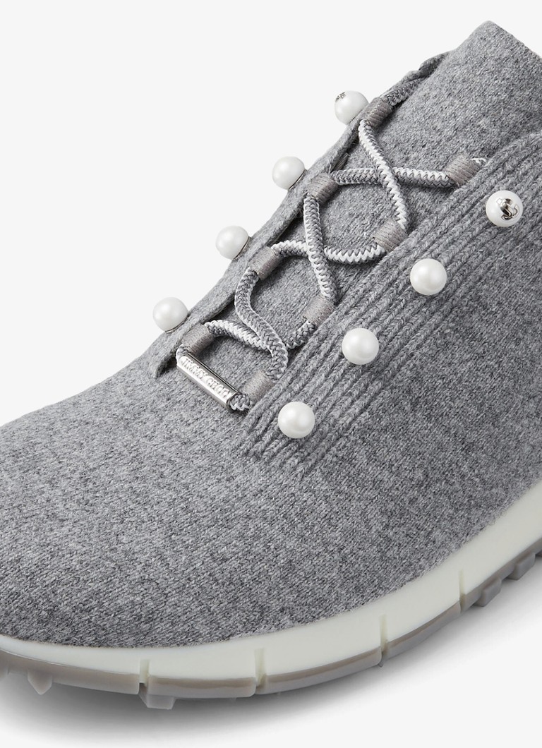 Jimmy Choo Veles tenisice od mješavine kašmira