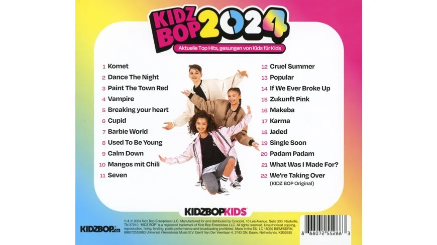 Kidz Bop 2024 (German Version)