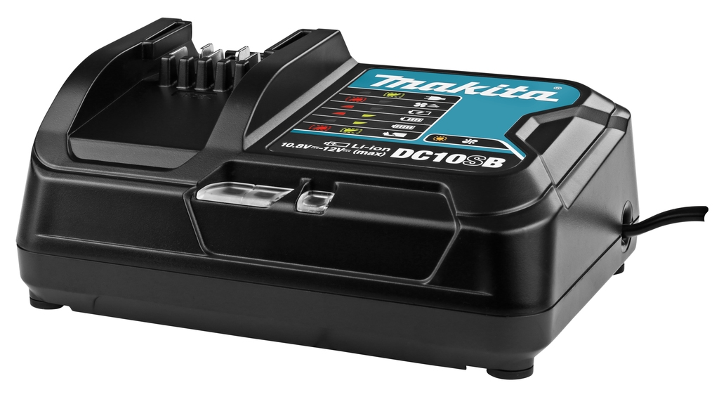 Makita Tilbehør 197363-4 DC10SB Oplader til 10,8 - 12 volt maks. slidebatterier