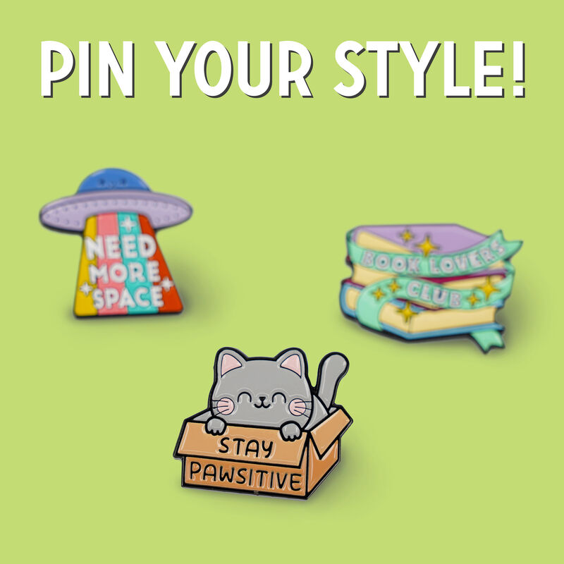 Pin de solapa de metal esmaltado - ¡Exhibe tu estilo!