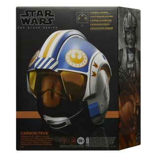 Star Wars: The Mandalorian Black Series Elektronischer Helm - Carson Teva