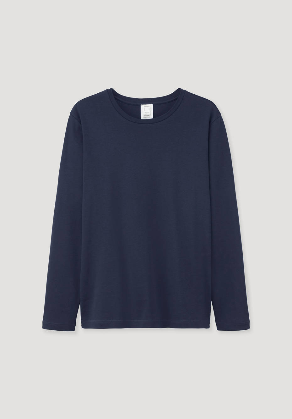 Langarm-Schlafshirt aus reiner Bio-Baumwolle