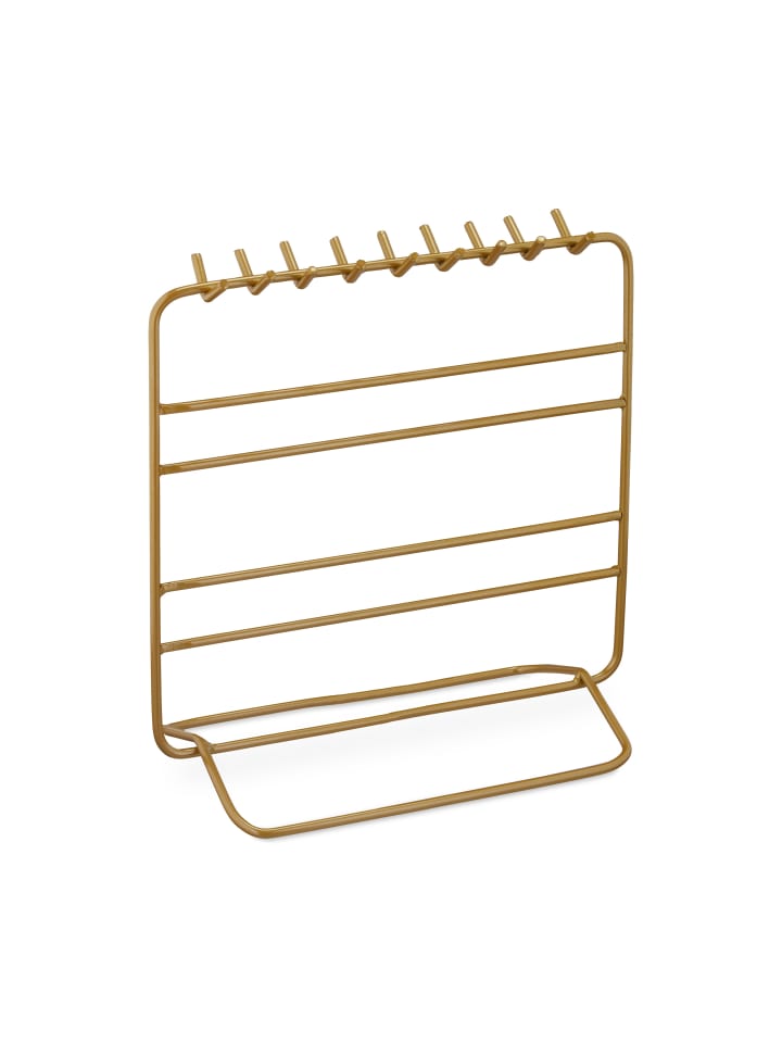 relaxdays Schmuckständer in Gold - (B)20x (H)21 x (T)10 cm günstig kaufen onesize