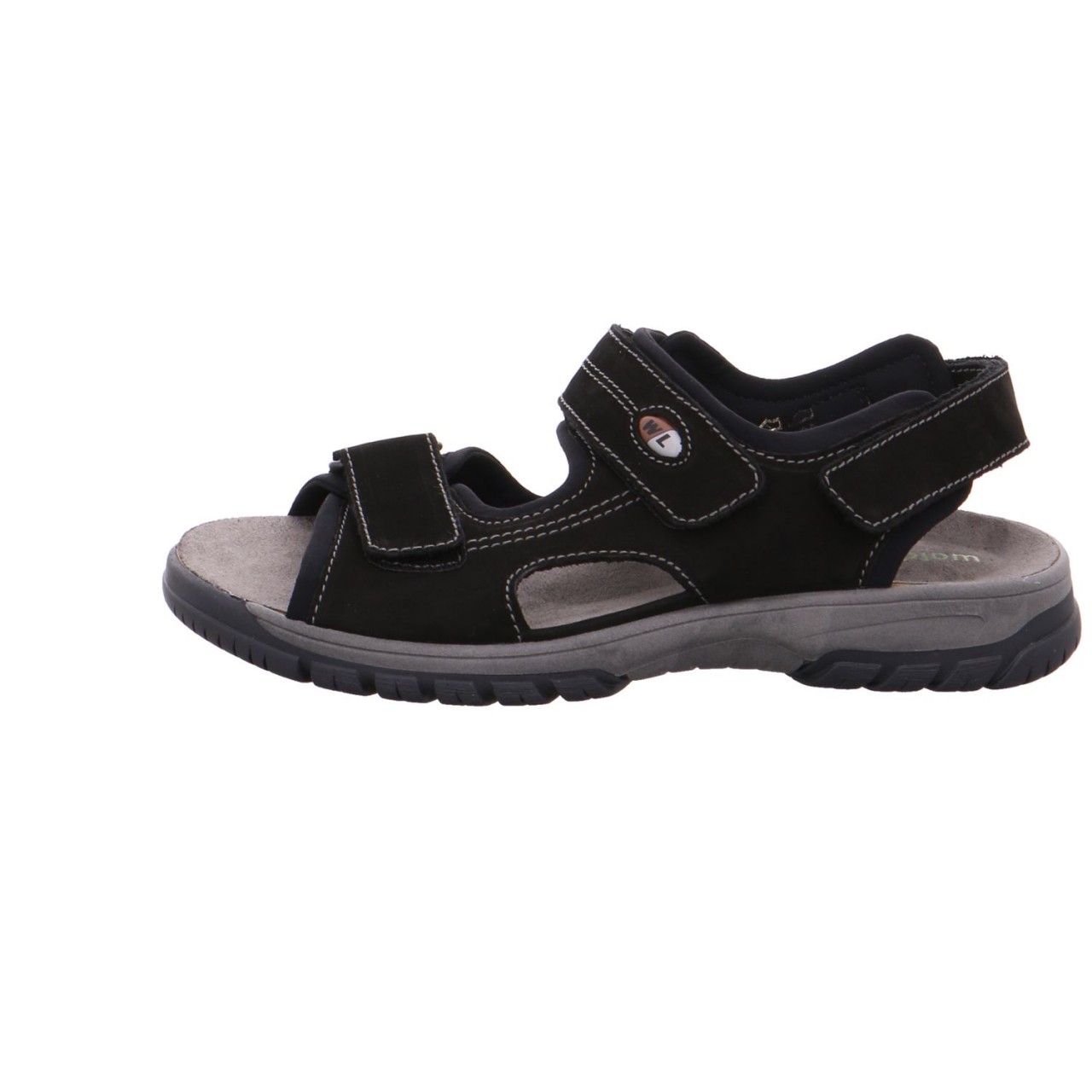 WALDLÄUFER Komfort Sandalen schwarz
