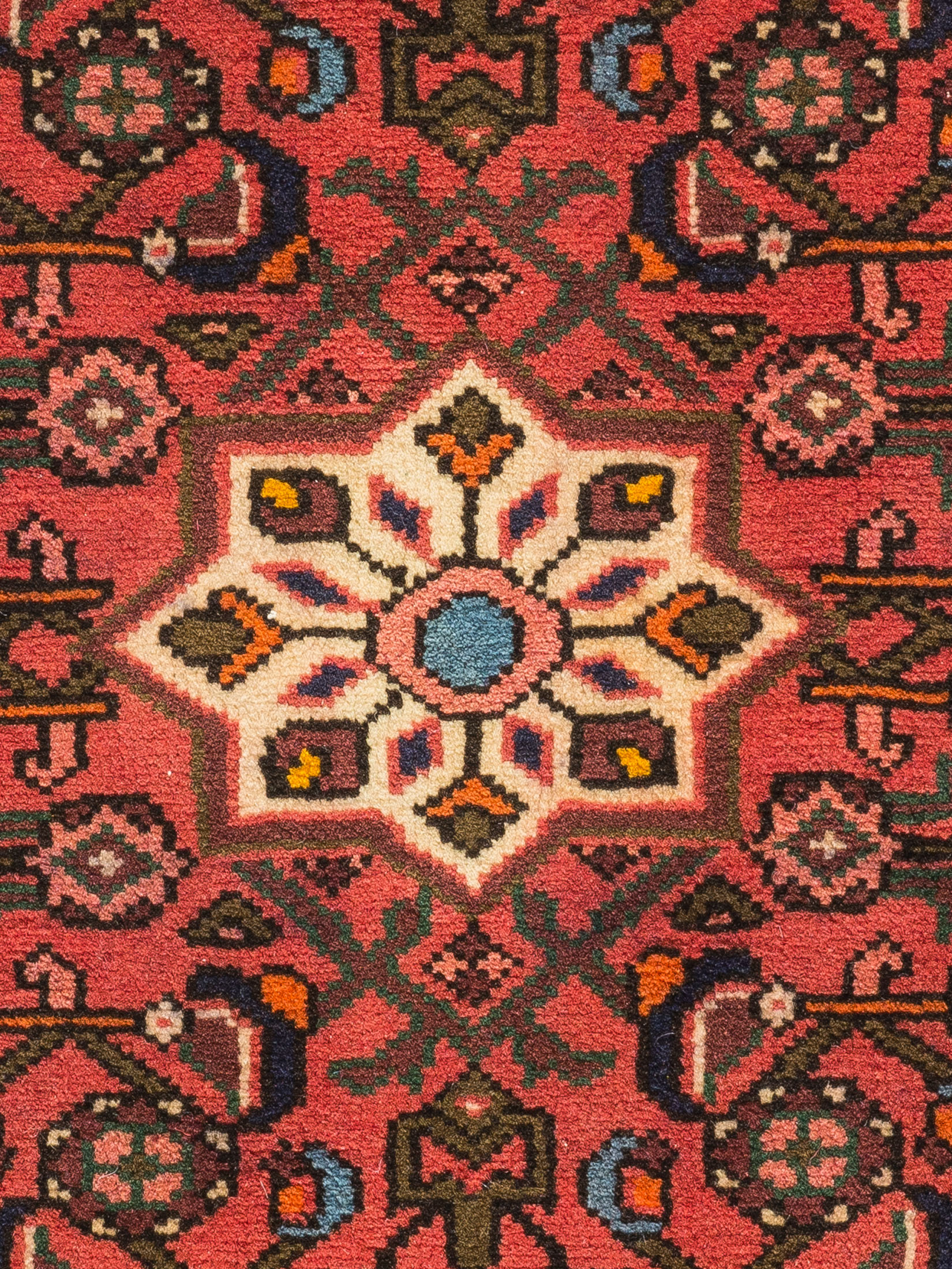Hosseinabad Hamadan ca. 84 x 125 cm, Unikat / Einzelstück