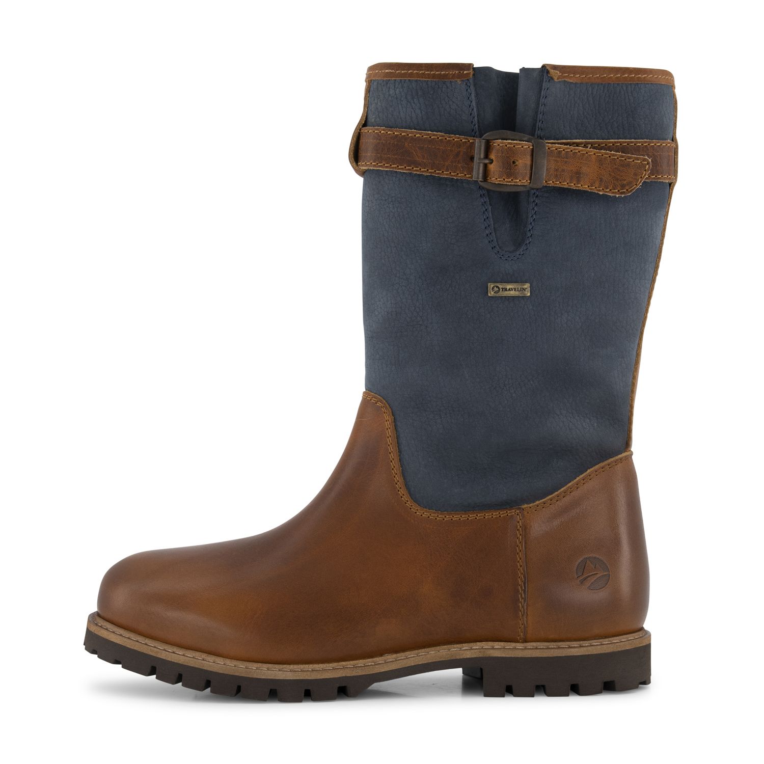 Travelin' Finland blaue Herren Outdoorstiefel
