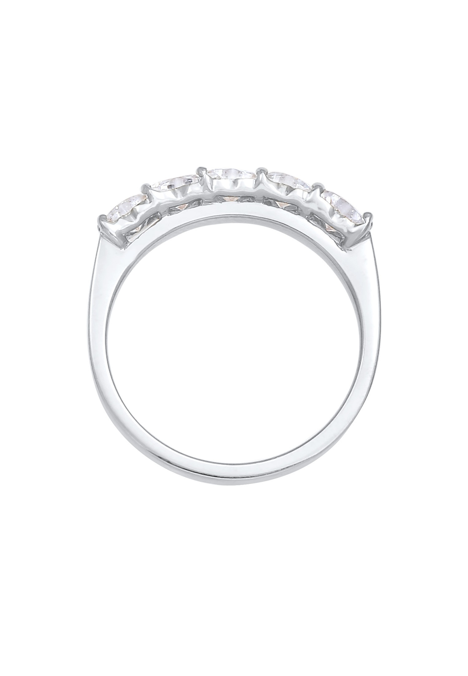 Elli Women's heartfelt engagement rings are elegant with zirconia crystals in 925 sterling silver