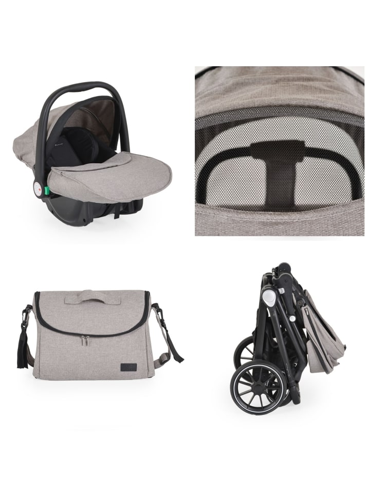 Cangaroo Kinderwagen 3 in 1 Christiano in natur günstig kaufen onesize