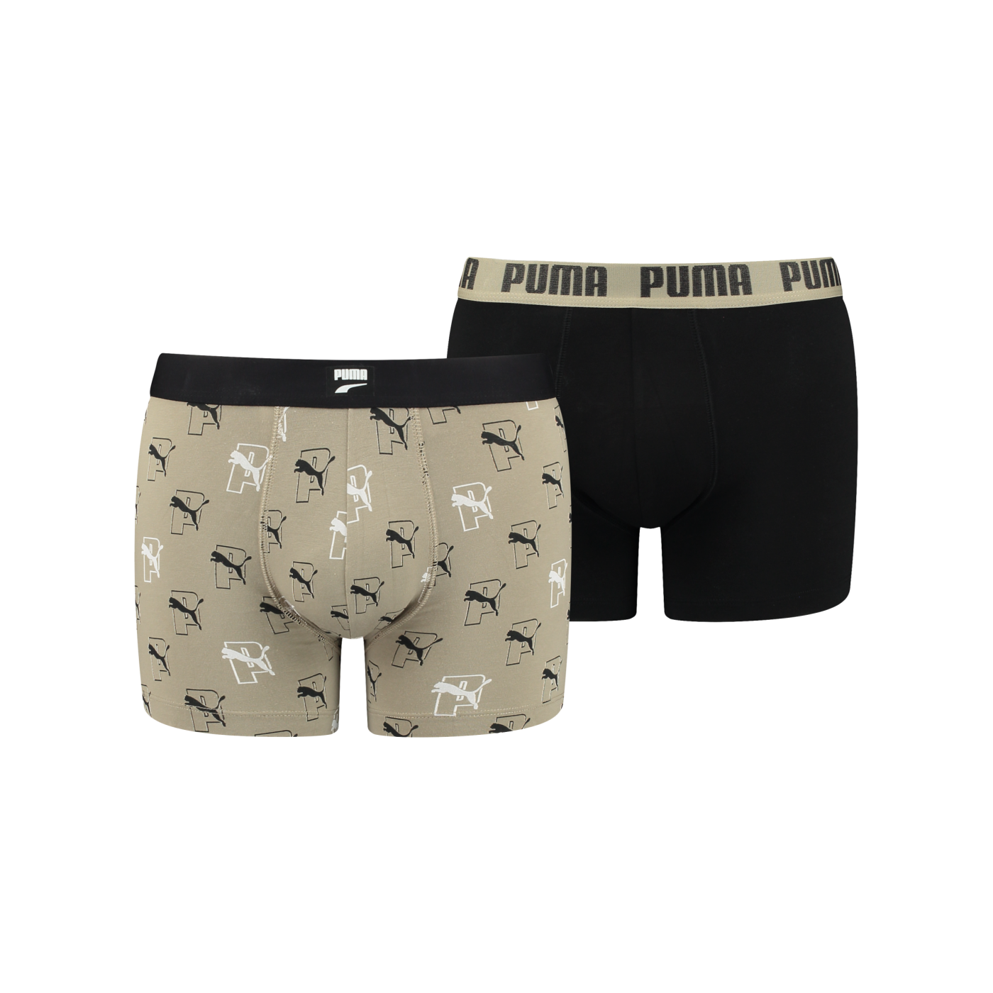 PUMA Cat AOP Boxer 2er Pack Grau F002
