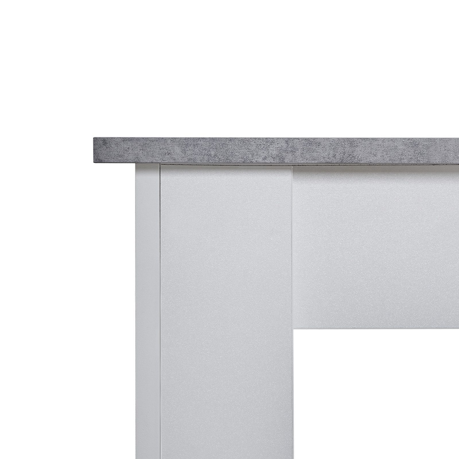 CLIPOP Esstisch Esszimmertisch, 120x80x75cm Küchentisch