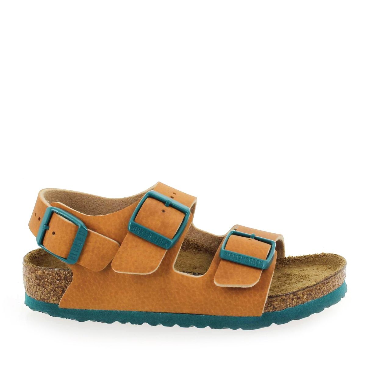 Birkenstock  MILANO KIDS - Marron Vert