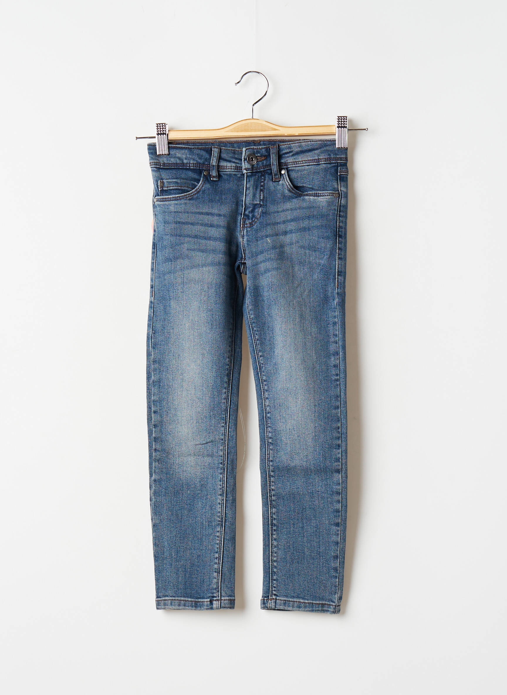 Stooker Jeans Coupe Slim Fille couleur bleu
