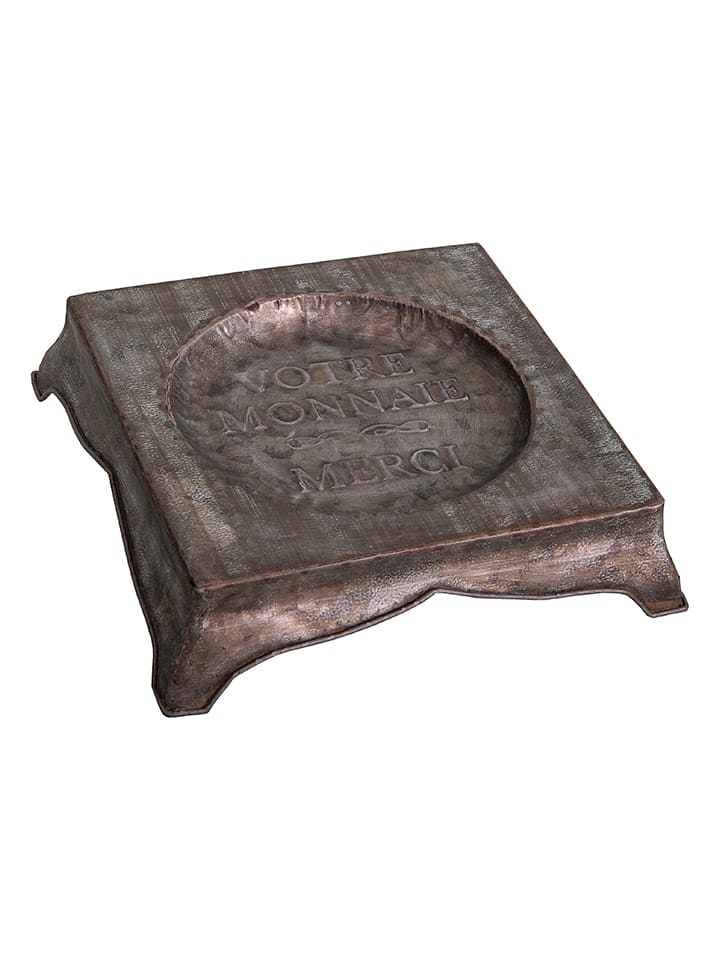 Anticline Dekoschale in Grau - (B)22 x (H)22 cm günstig kaufen onesize