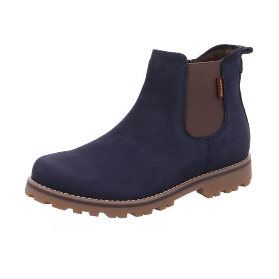 VADO Stiefel Jungen blau Chelsea-Boot