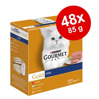 Mix-Sparpaket Gourmet Gold 48 x 85 g