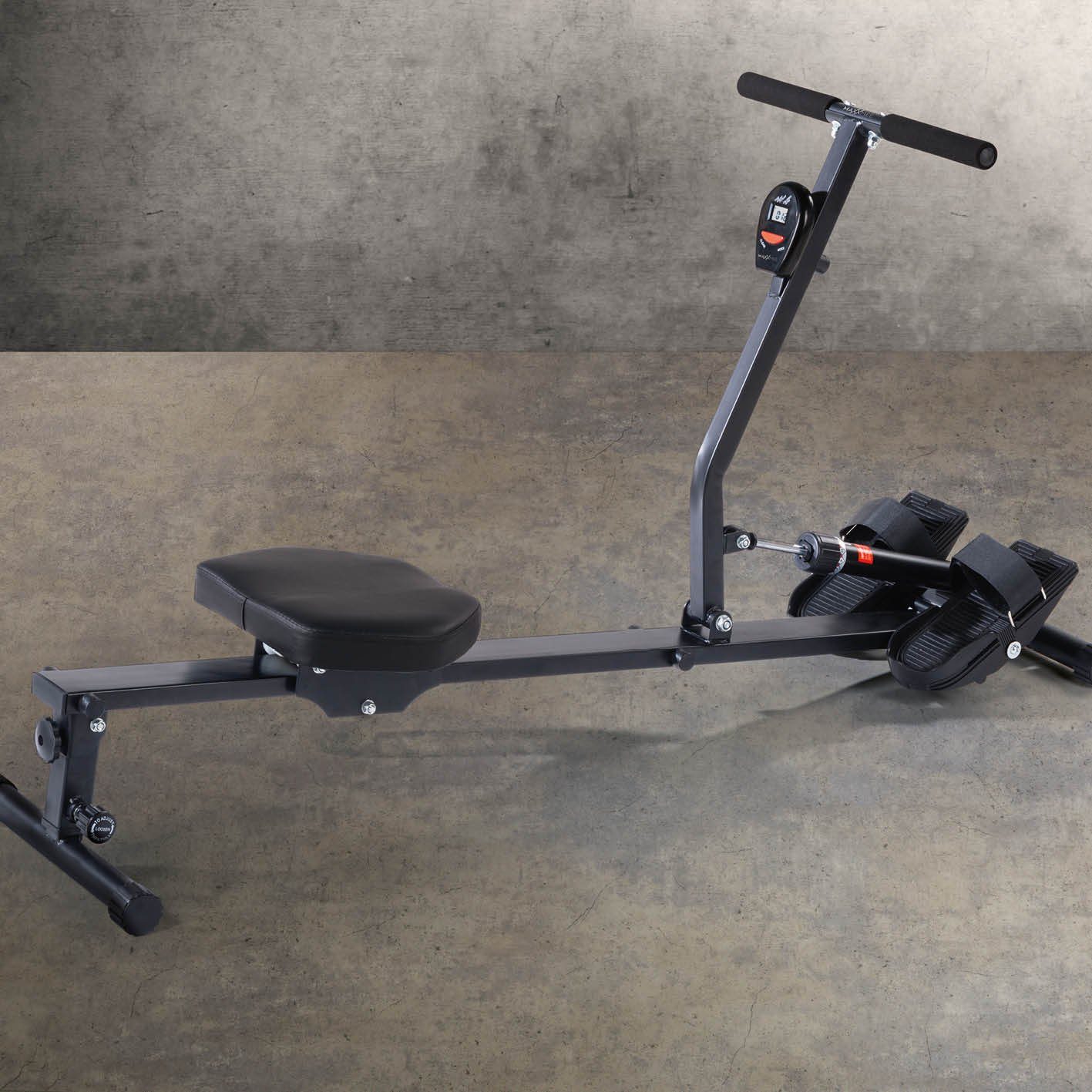 MAXXMEE Rudergerät klappbar bis 100kg 152x46x18cm