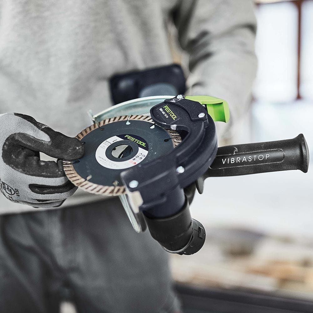 Conjunto de esmerilhadeira angular FESTOOL 18 V 2 x 5,2 Ah 125 mm 577032