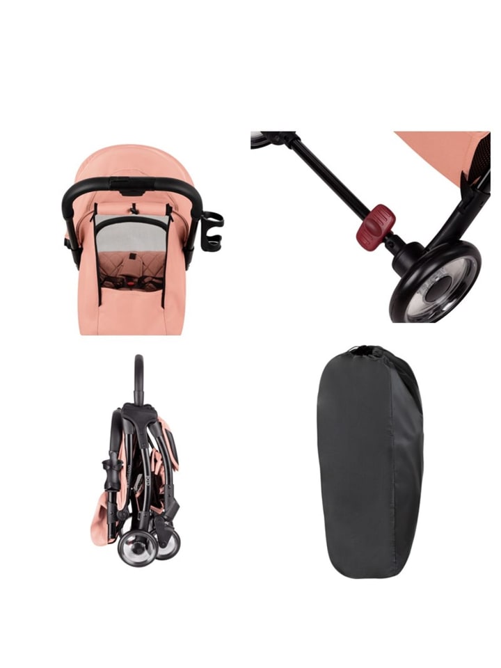 Kikkaboo Kinderwagen Buggy Cloe bis 22 kg in rosa günstig kaufen onesize