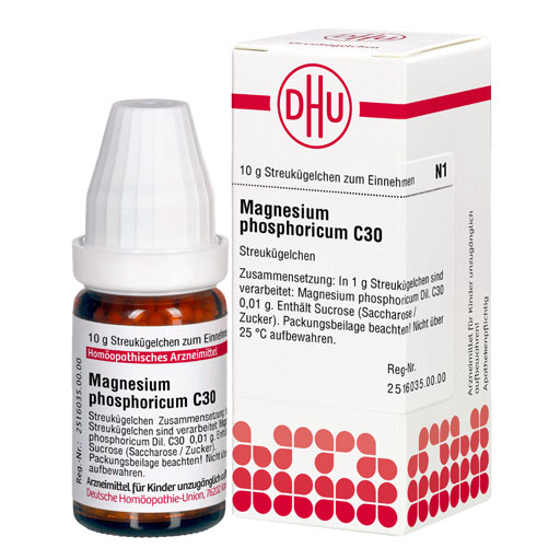 MAGNESIUM PHOSPHORICUM C 30 Globuli  10 g  Globuli