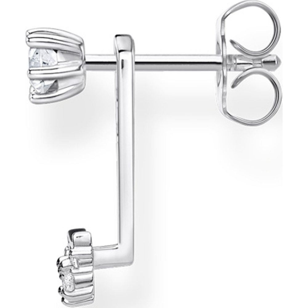 Thomas Sabo Boucle d'oreille unique 925 Argent Boucles d'oreilles