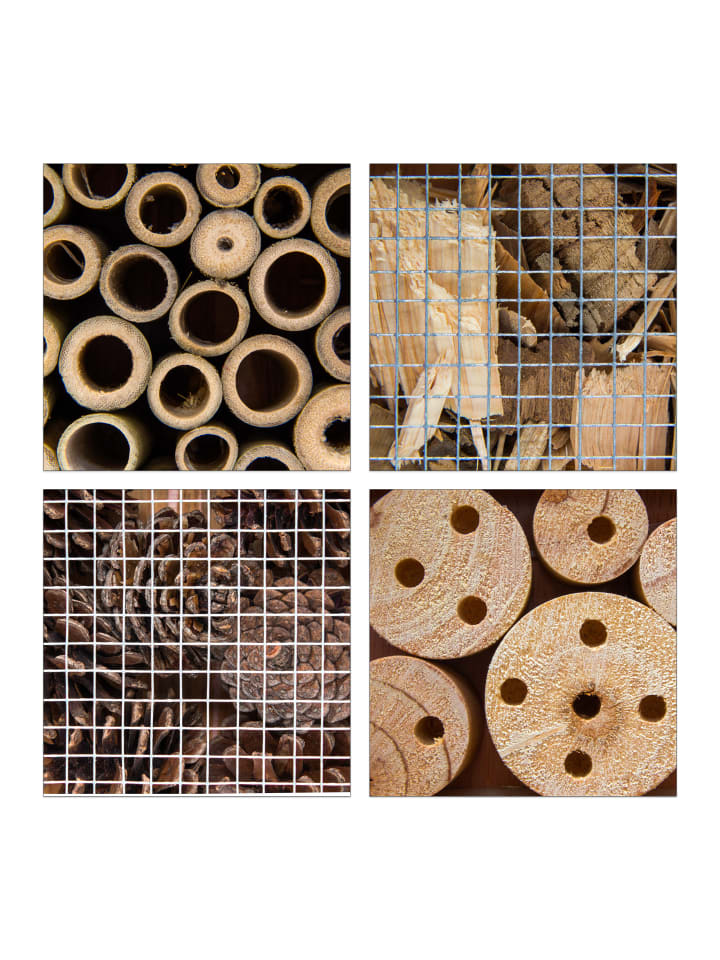 relaxdays Insektenhotel in Natur - (B)33 x (H)29 x (T)13,5 cm günstig kaufen onesize