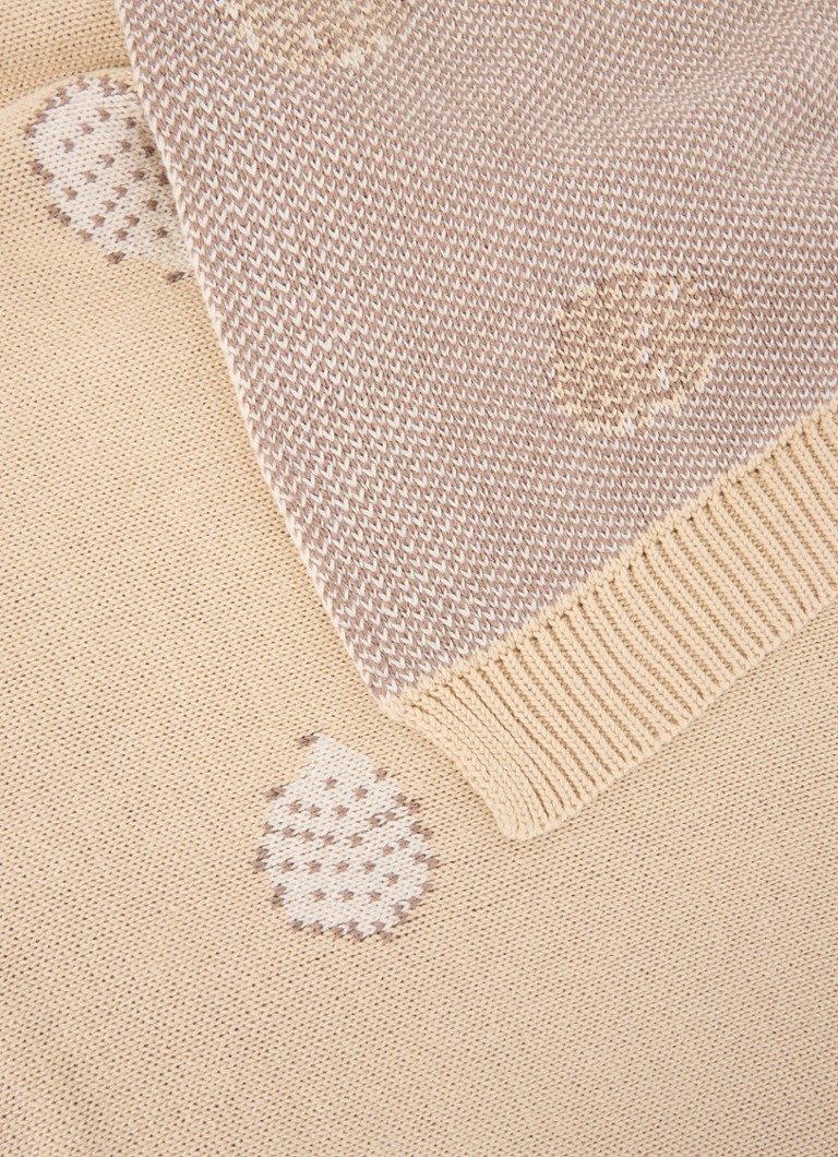 Pătură pentru pătuț Koeka Hedge Hugs, 140 cm x 100 cm