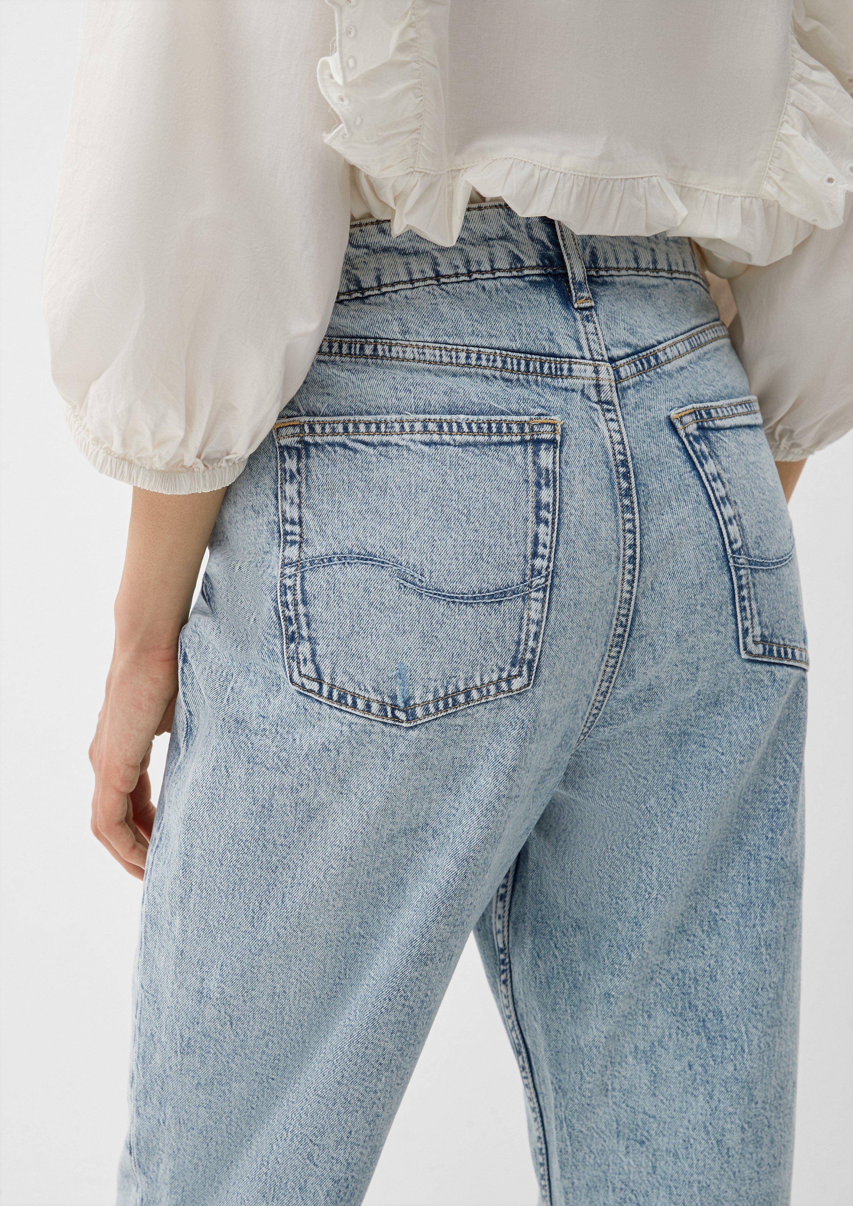 Ankle-Jeans / Relaxed Fit / High Rise / Tapered Leg  2127160-53Z7