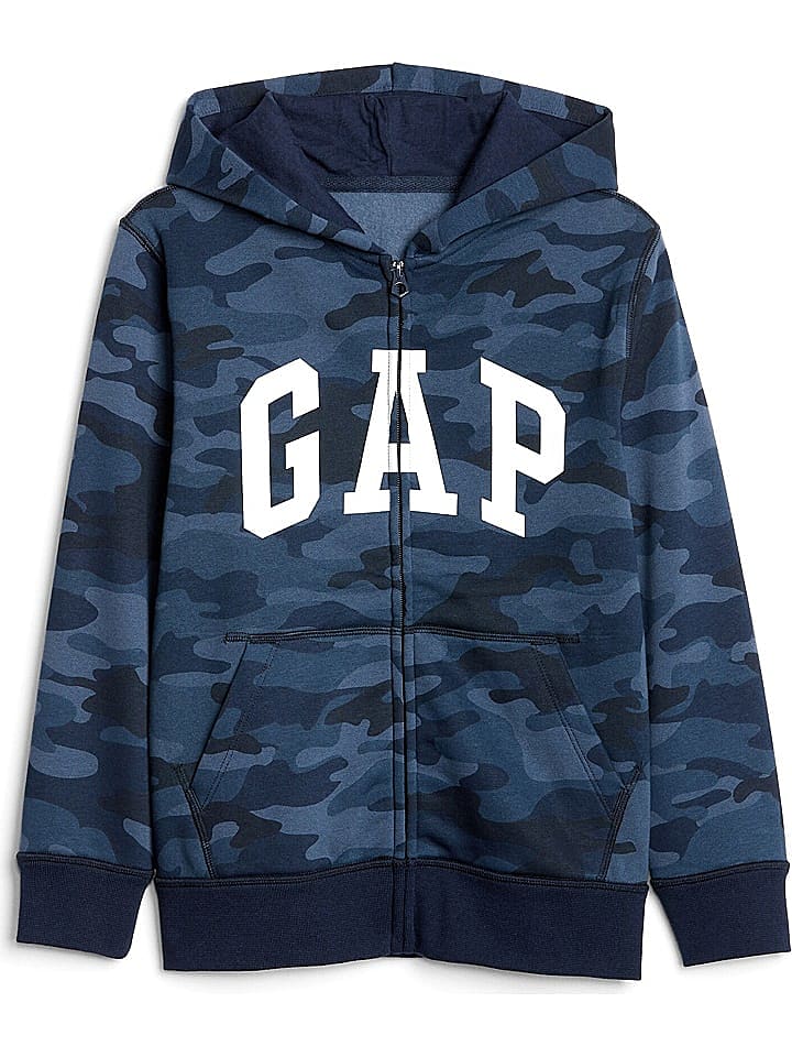 GAP Sweatjacke in Dunkelblau günstig kaufen 140/146