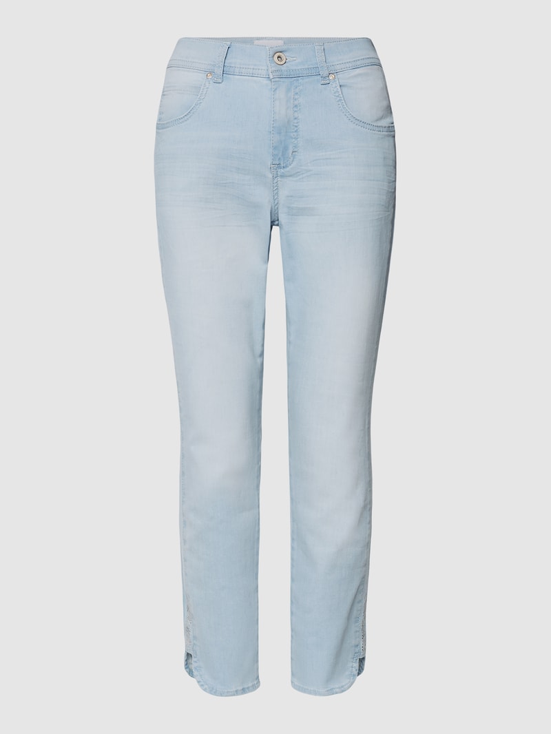 Jeans im 5-Pocket-Design Modell 'ORNELLA' in hellblau