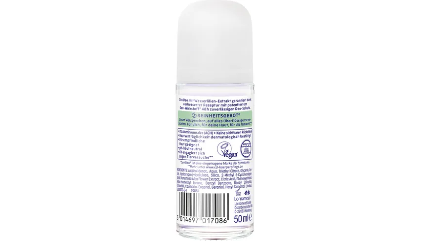 CD Deo Roll on Wasserlilie 50ml 50 ml