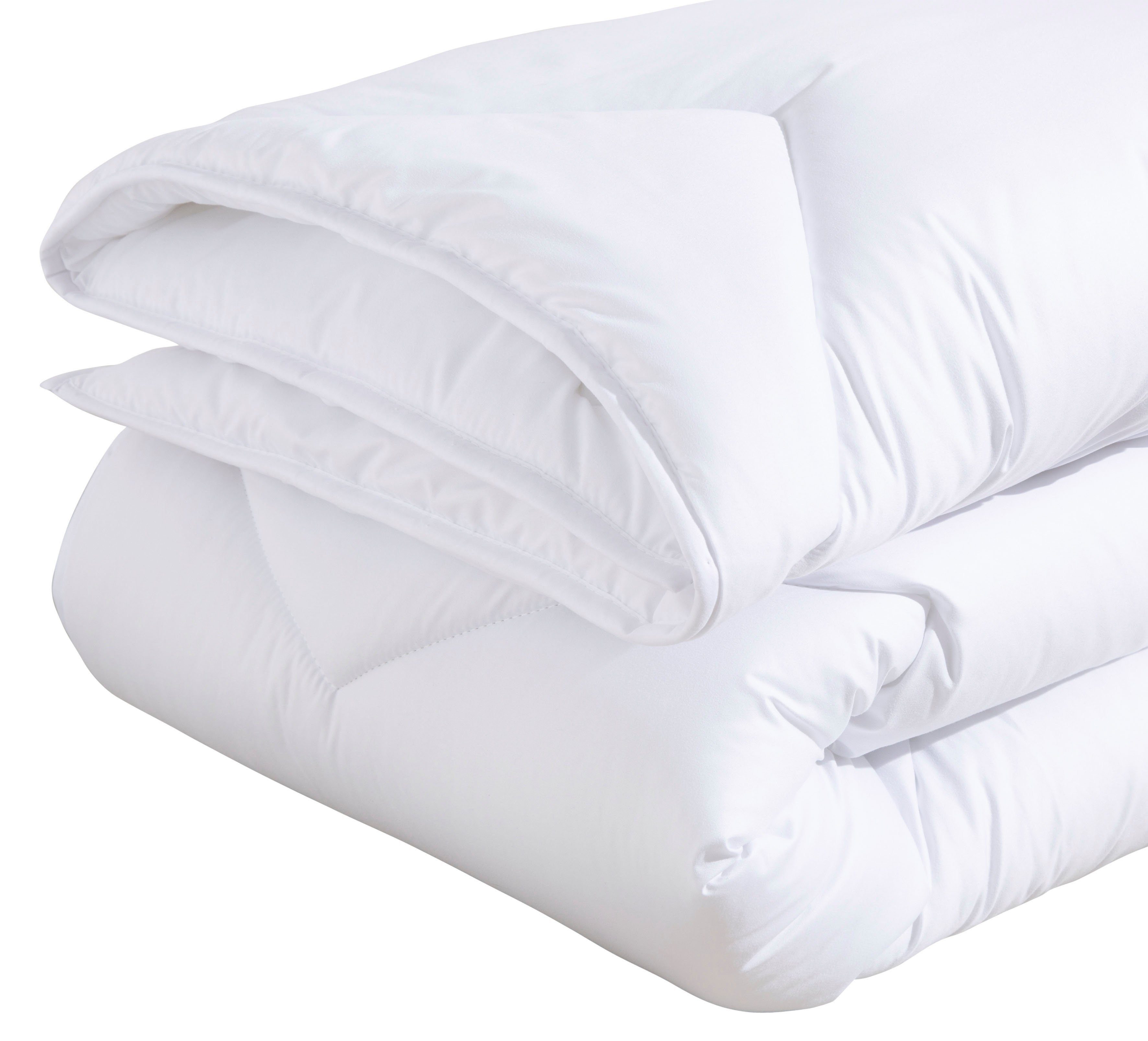 Microfaserbettdecke, Sartes, Bettdecke in 135x200, 155x220cm, Sommer & Winter, Home affaire, Füllung: Polyester, Bezug: Polyester, luxuriöser Schlafkomfort, pflegeleichte Eleganz. Perfekte Wärme