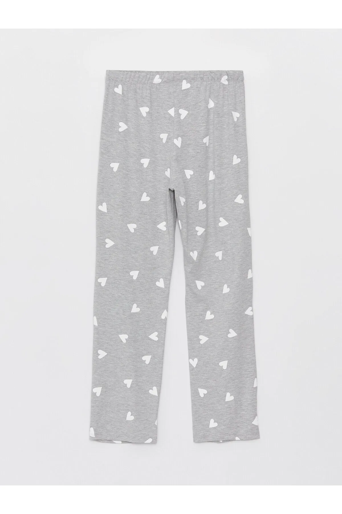 LC Waikiki  Gemusterte Damen-Pyjamahose mit elastischem Bund