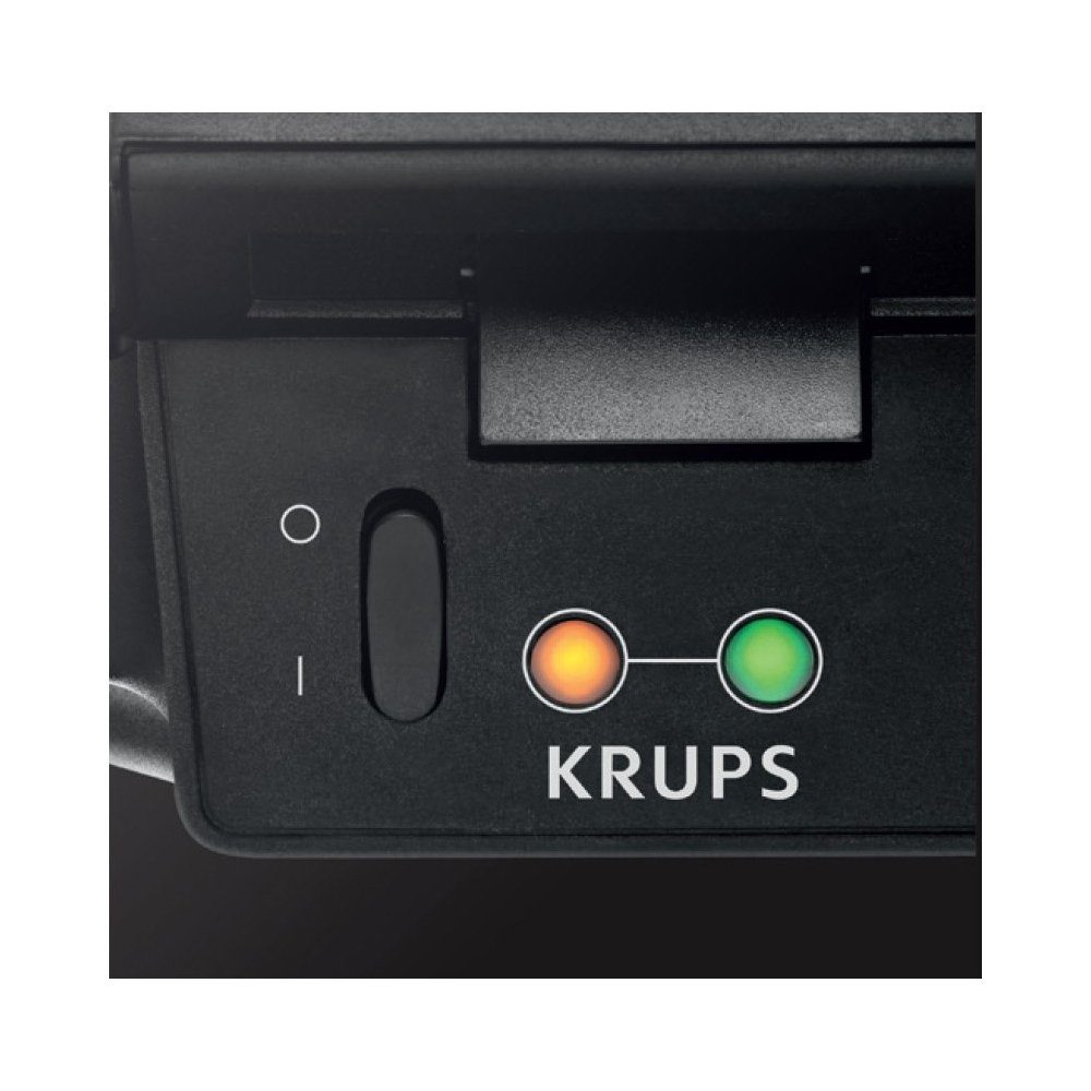 Krups Sandwichmaker FDK 452 Sandwichtoaster schwarz matt, 850 W