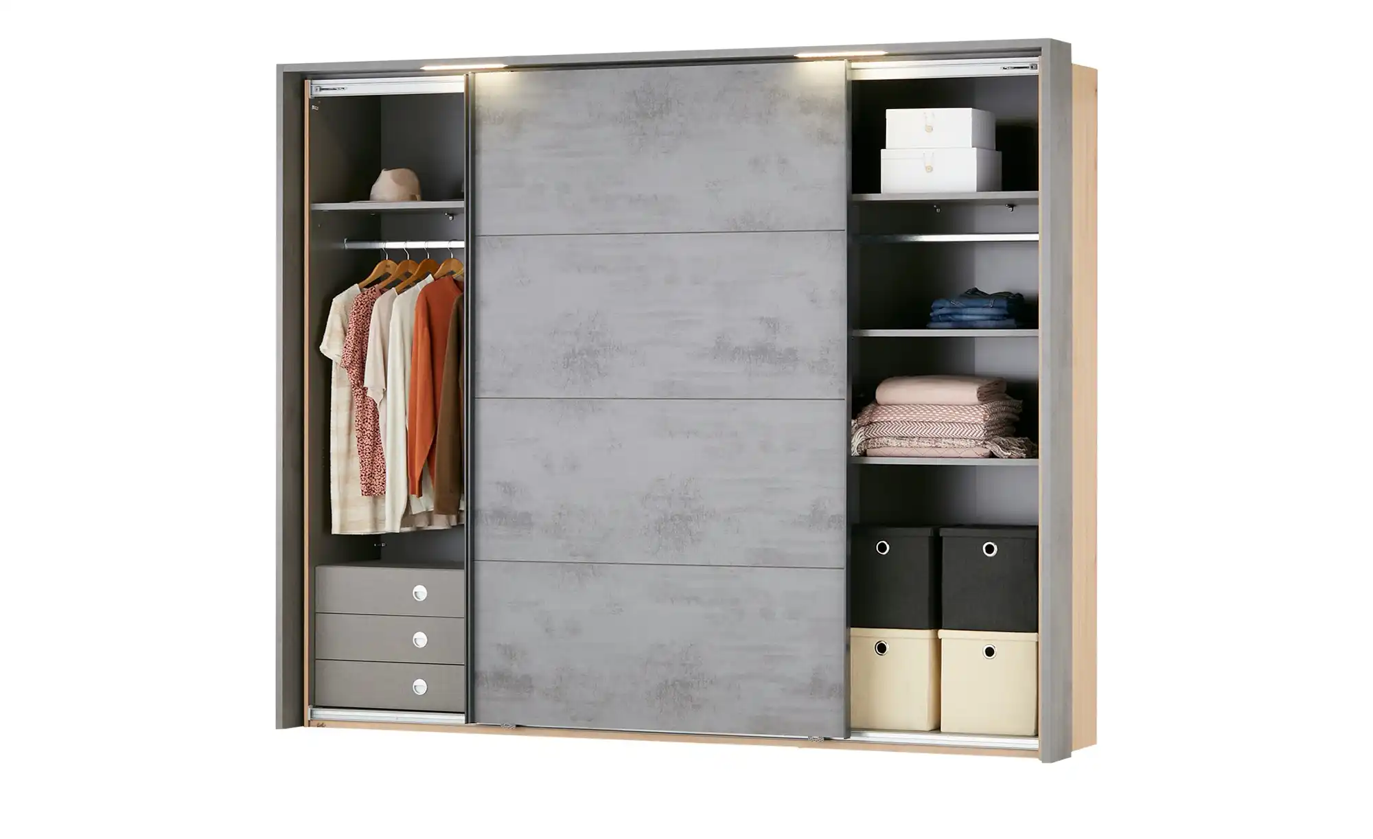 Schwebetürenschrank, 2-türig